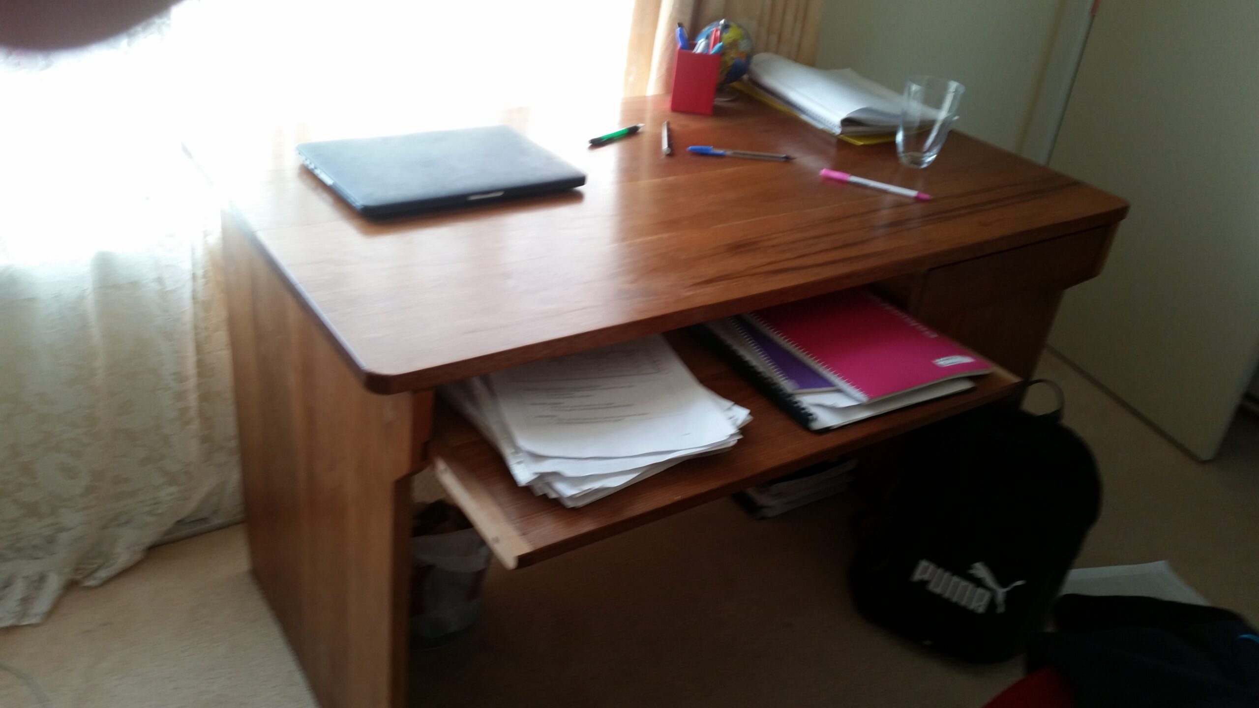 timber desk